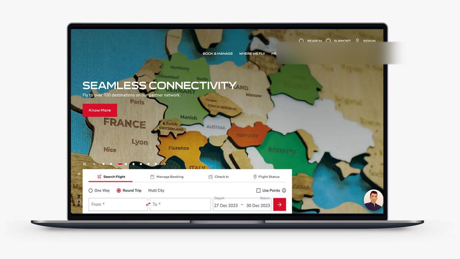 Alliance Fare & Discount CMS interface preview