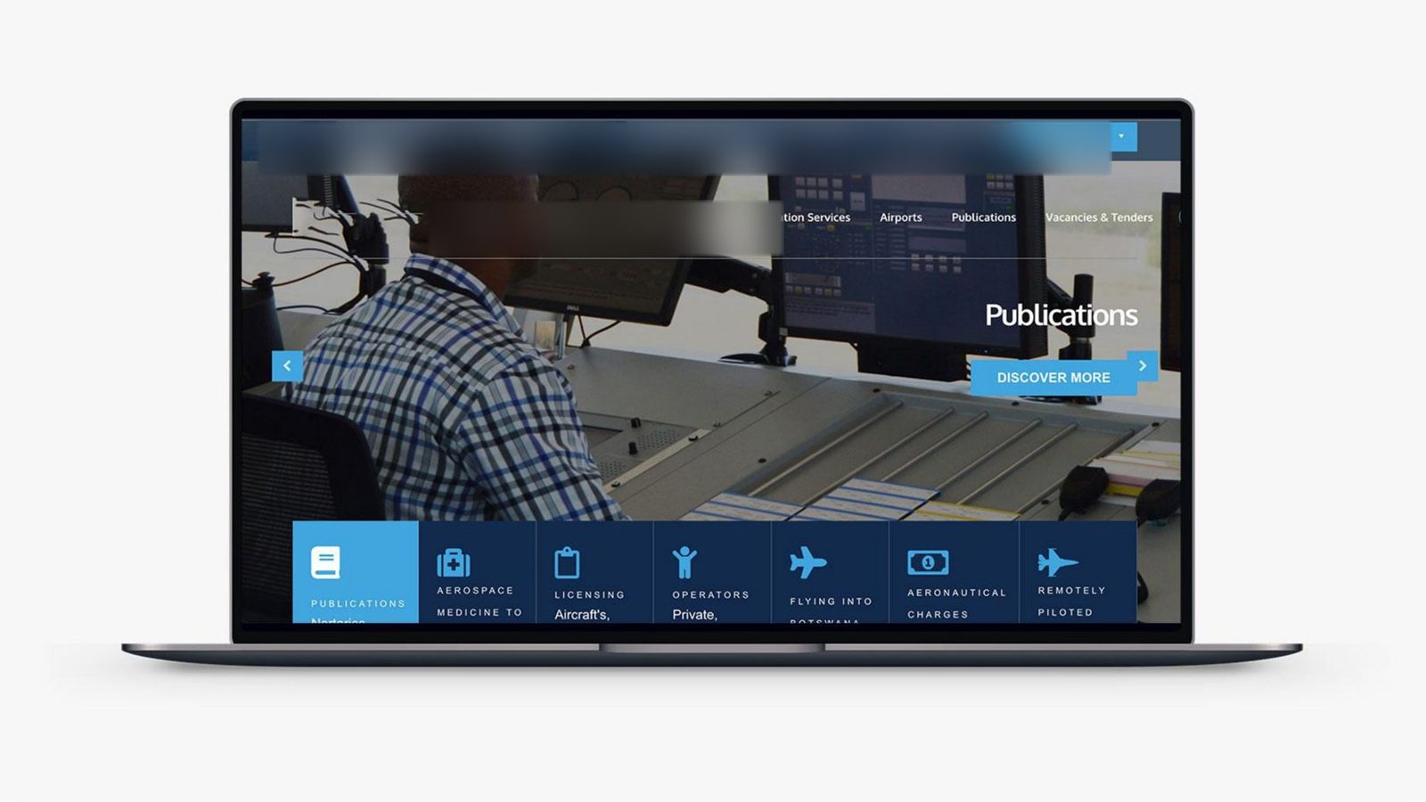 Dynamic CMS Website Platform interface preview